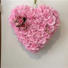 Pink artificial heart